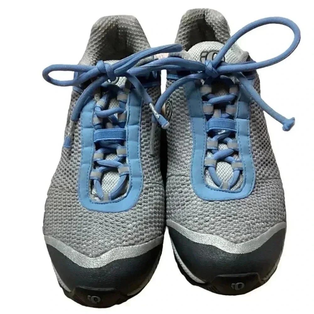 Pearl Izumi Shoes Women 9 40 X Alp Seek Cycling Mountain Bike Sneakers Gray Mesh